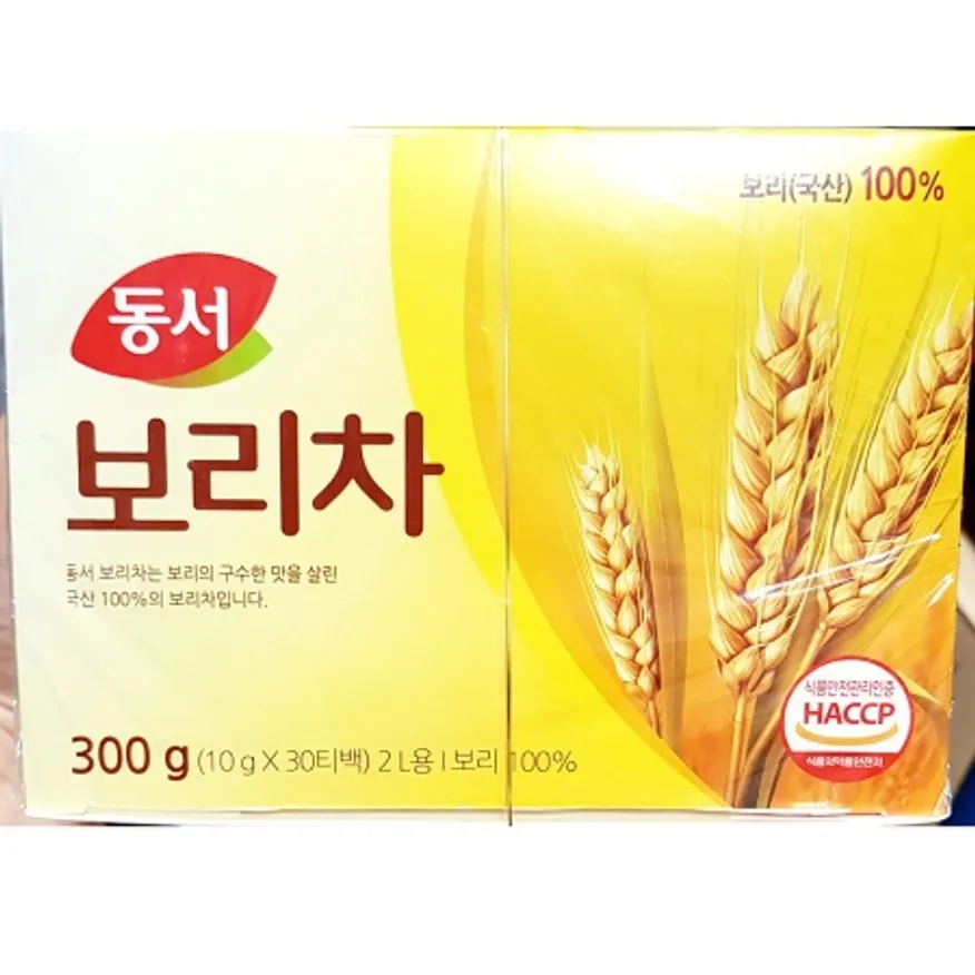 보리차(T-B 동서 300g) 업소용 탕비실 볶은보리차 티백 이미지