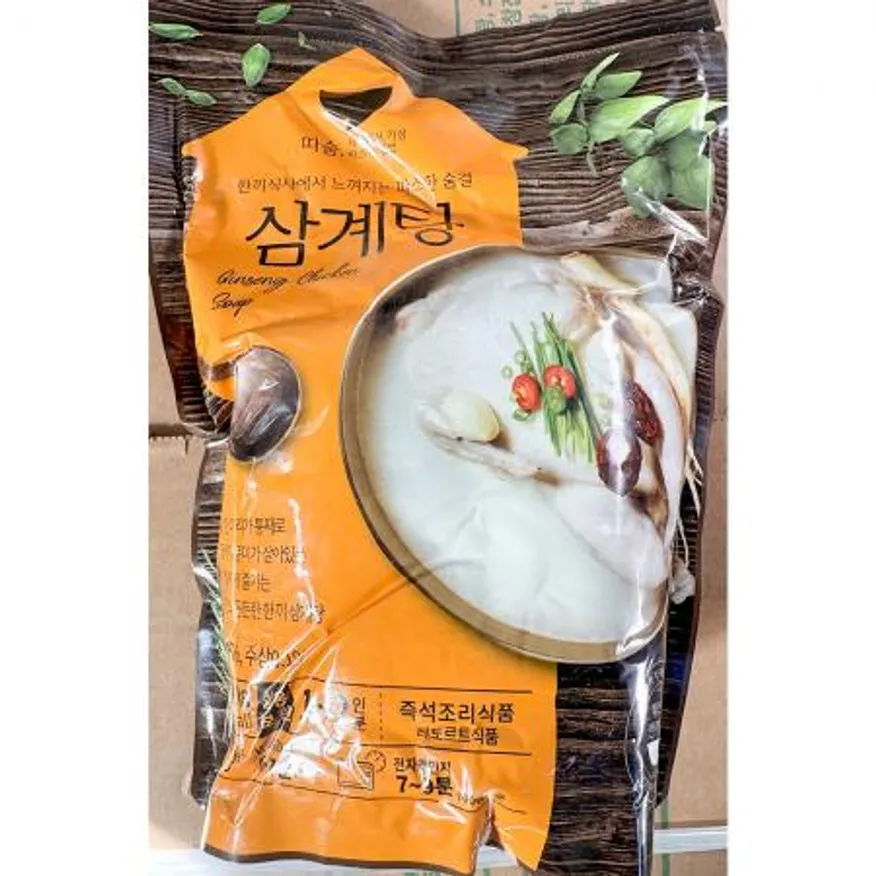 삼계탕(선미 900g)/삼게탕,삼개탕,선미삼계탕,삼계탕맛집,간편식,즉석조리 이미지