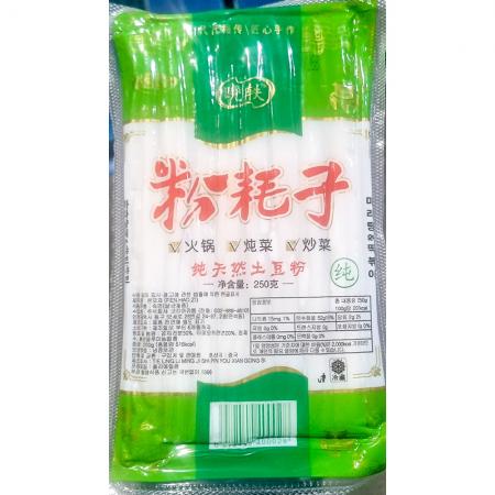공심분모자 당면(냉장 250g) X3 업소용 마라탕 분모자 이미지