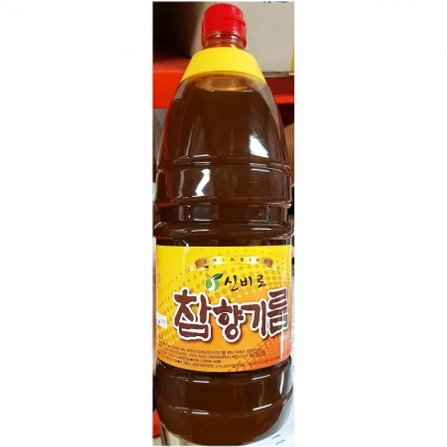 맛기름(참깨 진성 1.8L) 업소용 조미 참기름 이미지