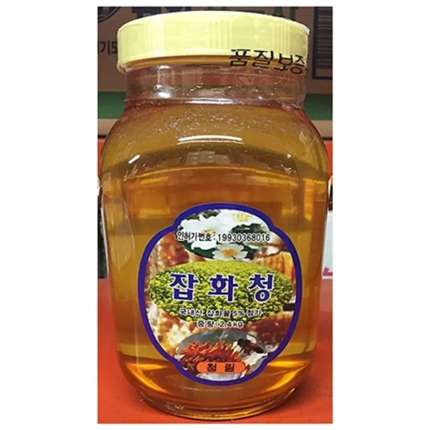 잡화꿀(청림 2.4kg) 잡화청 벌꿀 액상과당 음료베이스 이미지