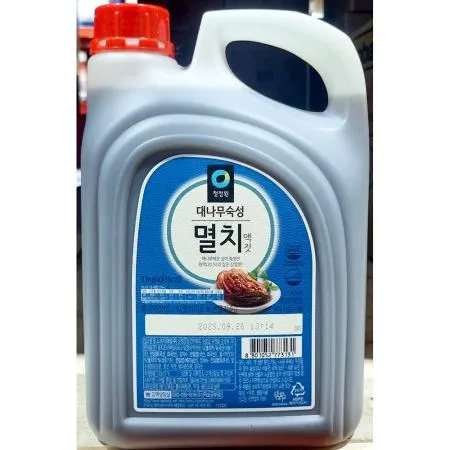 멸치액젓(대상 3kg) 업소용 대나무숙성 액젓