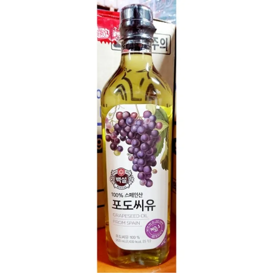 포도씨유(백설 900ml)X4 이미지