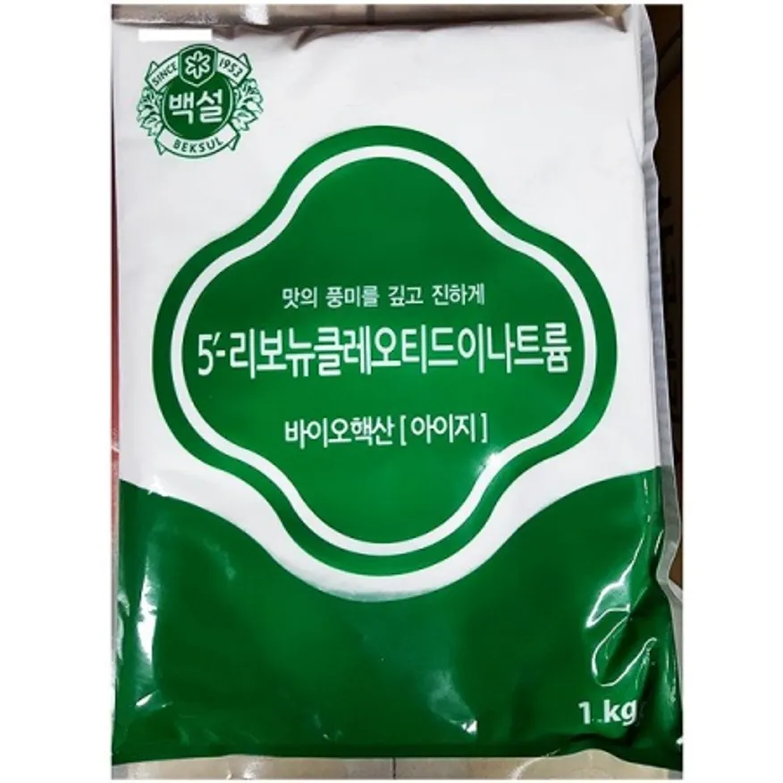 바이오핵산 아이지(백설 1kg) 업소용 조미료 이미지