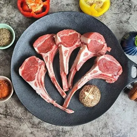 어린양 갈비 프랜치랙 통절단(절단없음) 2kg 업소용