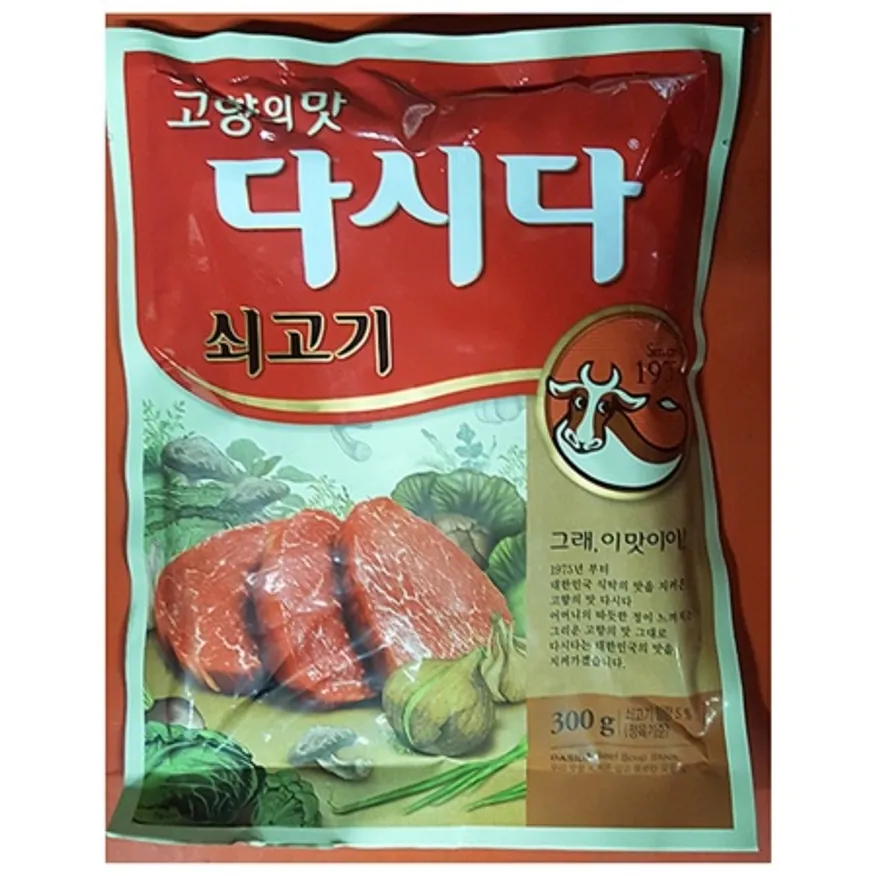 쇠고기다시다(백설 300g) 업소용 소고기맛 다시 조미료 이미지