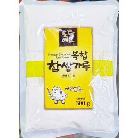 혼합찹쌀가루(초야 300g)X5 업소용 복합 찹쌀분말 파우더