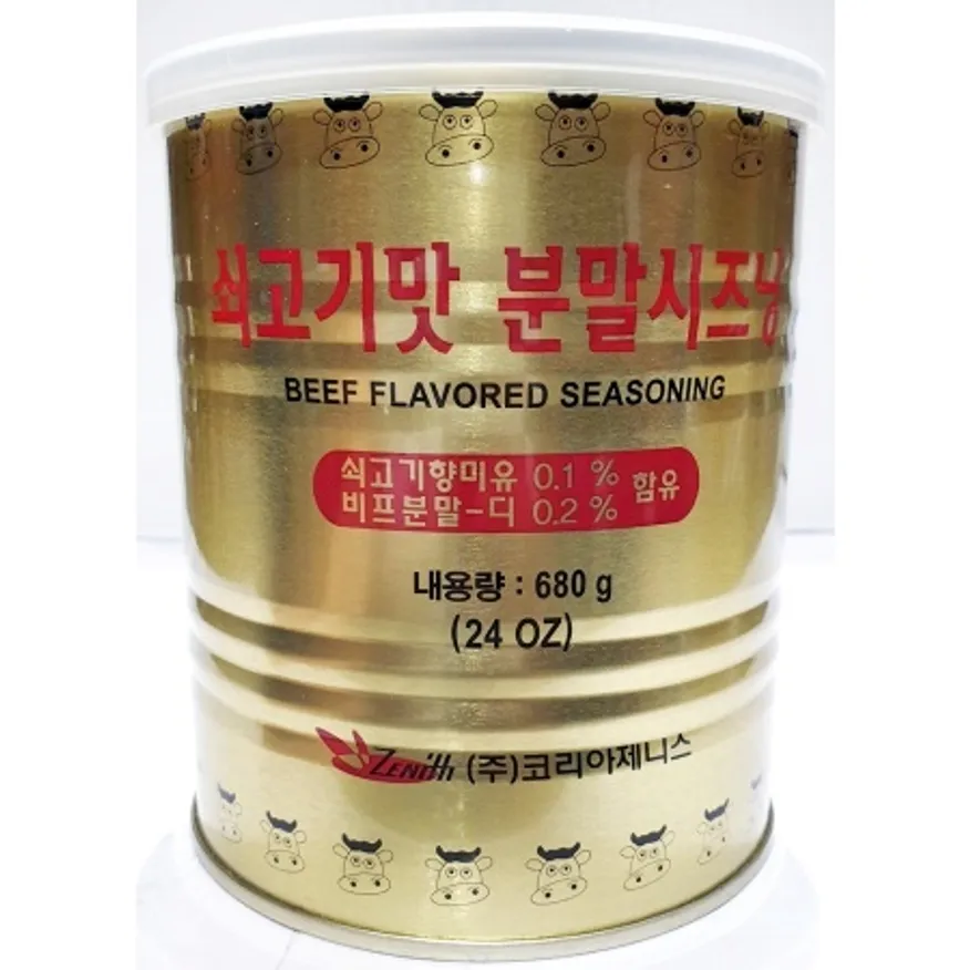 소가루(제니스 비프베이스 680g) 업소용 소고기 분말 시즈닝 가루 이미지