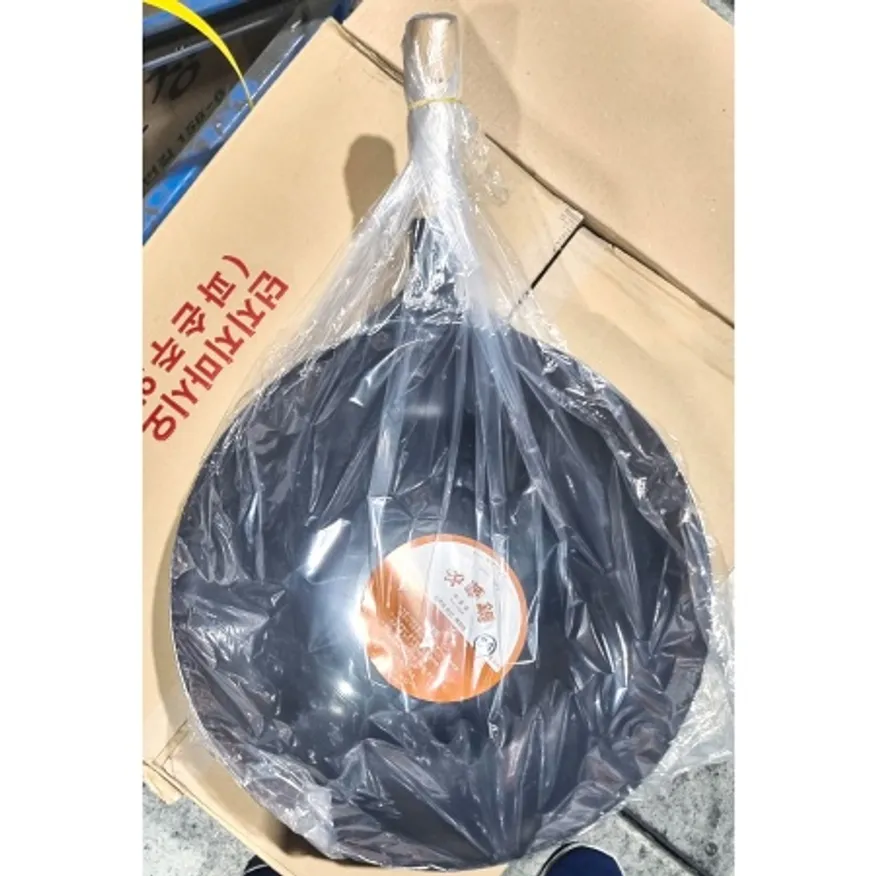 후라이팬 나무 36호 1.2T 36cm 중식 프리이팬 북경팬 업소용 웍 마강판 이미지