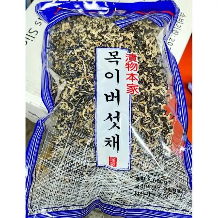 목이버섯채 기쿠라게 업소용 목이버섯 600g X 12 이미지