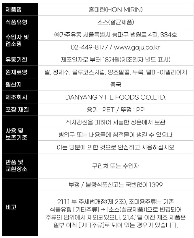 상품정보제공고시