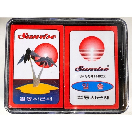 일출화투(협동)X30개 전통놀이 민화투 고스톱 화투패 이미지