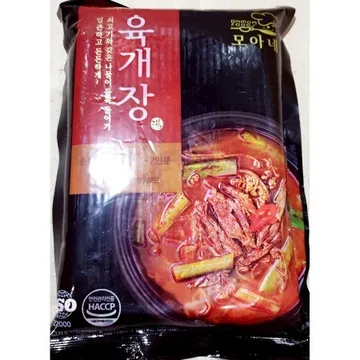 육개장(다모아 600g) 얼큰 즉석 냉동 육계장 업소용 식당