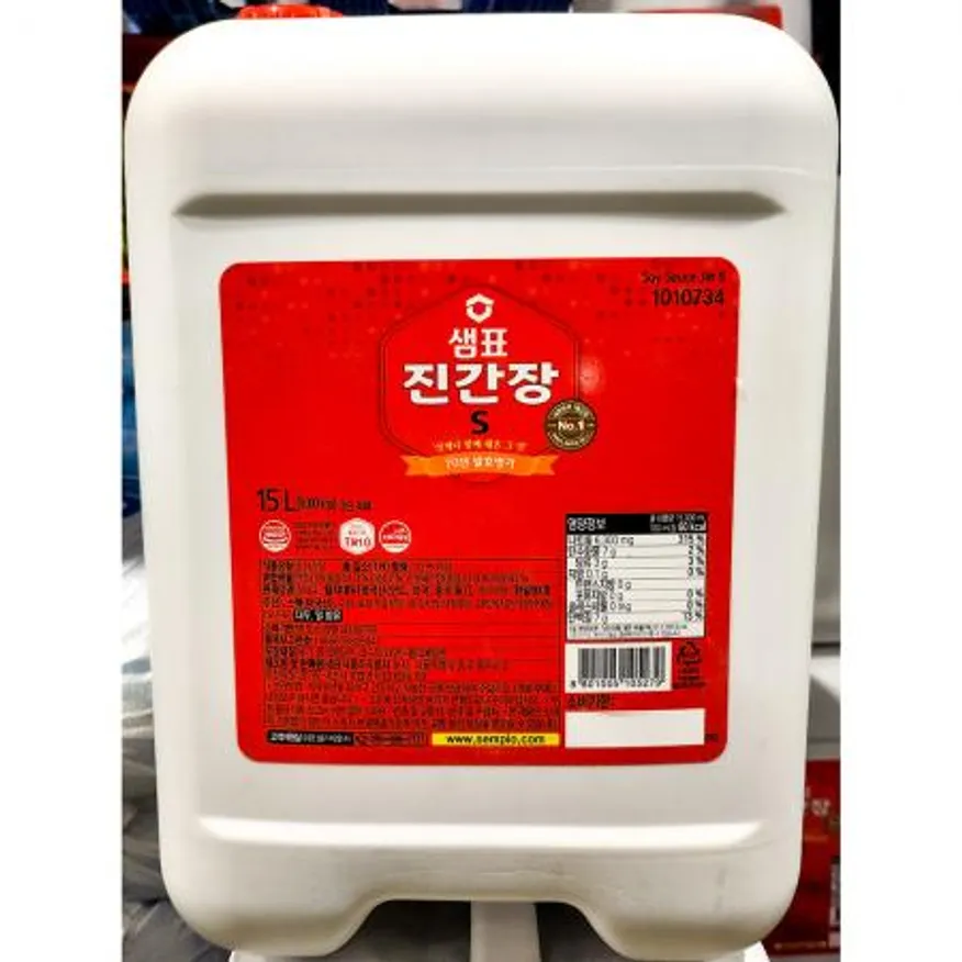 진간장 샘표 업소용 간장 15L 이미지