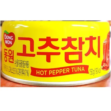 고추참치캔(동원 150g)X4 참치통조림