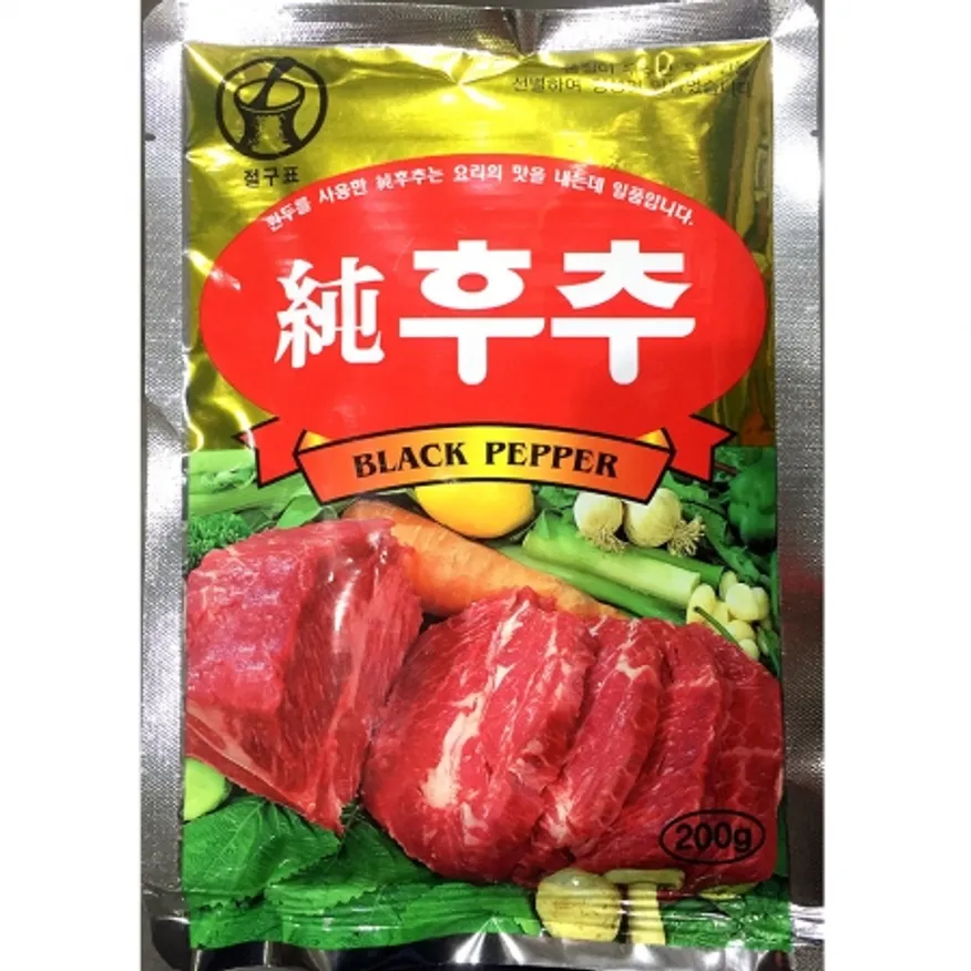흑후추(금하 가루 200g) 업소용 후추가루 후춧가루 분말 흑후추분 이미지