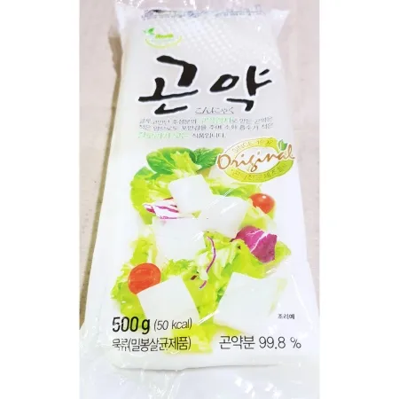 대신 묵곤약 500g X20 저칼로리 곤약묵