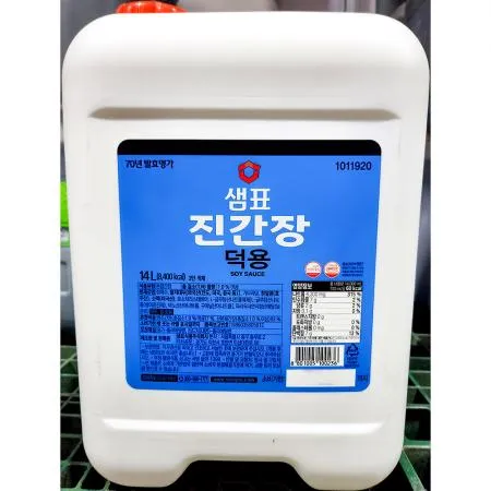 진간장 샘표 덕용 업소용 간장 14L 이미지