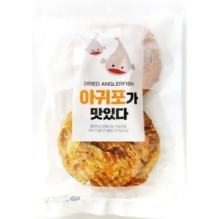 아귀살포(500g) 업소용 조미 구운 아귀포 아구포