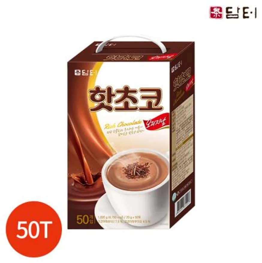 담터 핫초코 20g x 50T 업소용 이미지