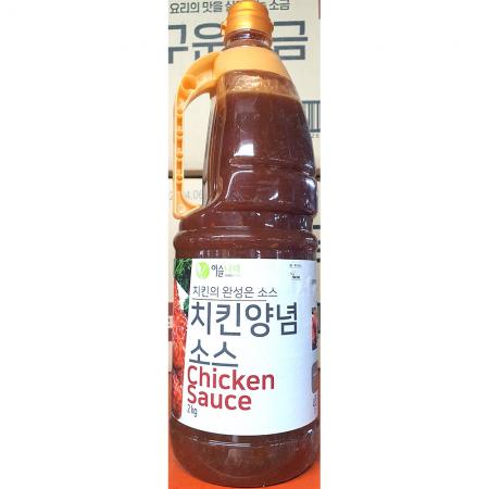 순한맛 치킨소스(이슬나라 2kg) 업소용 양념치킨소스 이미지