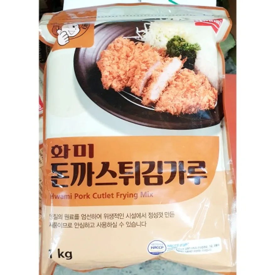 돈까스튀김가루(화미 1kg) 업소용 바삭한 튀김전용 분말 파우더 이미지