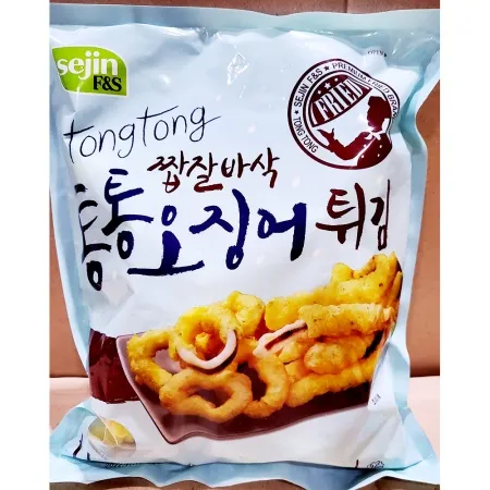 통통 오징어튀김(24-28개 1kg) 냉동 오징어링 튀김 업소용 이미지