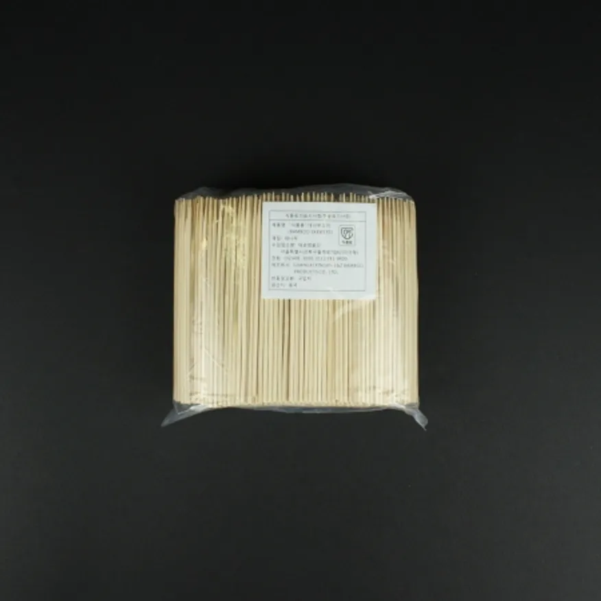 대관령 대나무꼬지 2.5mmX12cm 1000개입 오뎅꼬치 핫도그 어묵꼬챙이 이미지
