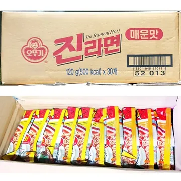 매운맛 진라면(오뚜기 30봉) 업소용 봉지 라면