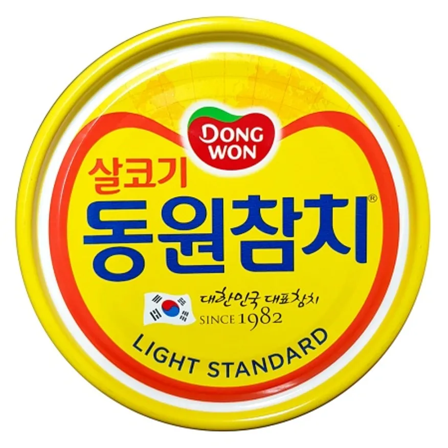참치캔(동원 살코기 라이트스탠다드 200g) 업소용 참치통조림 이미지