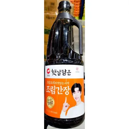 간장 햇살조림 업소용 조림간장 1.7L X 8 이미지