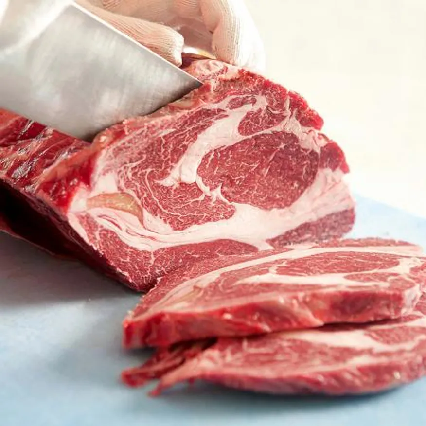 냉장 소고기 1등급 구이용 한우 등심 스테이크 300g 식자재 업소용 이미지