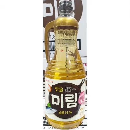 롯데칠성 미림 1.8리터 업소용 맛술 요리주 소스 이미지