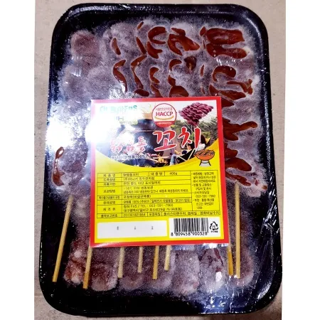 닭염통꼬지(4단 금미 청하 400g) X20 이미지