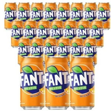 환타 오렌지 캔 355ml x 24개 업소용 탄산음료