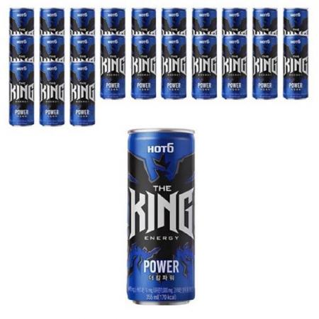 핫식스 더킹파워 캔 355ml x 24개 업소용 에너지 드링크 음료