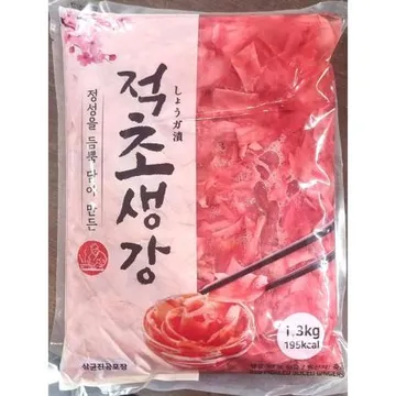 적초생강(이엔 1.3kg)X10 업소용 초생강 절임