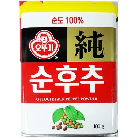 순후추가루(오뚜기 100g) 후춧가루 분말 흑후추 이미지