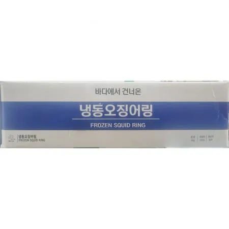 오징어링(무탈피 4kg) 업소용 냉동오징어링