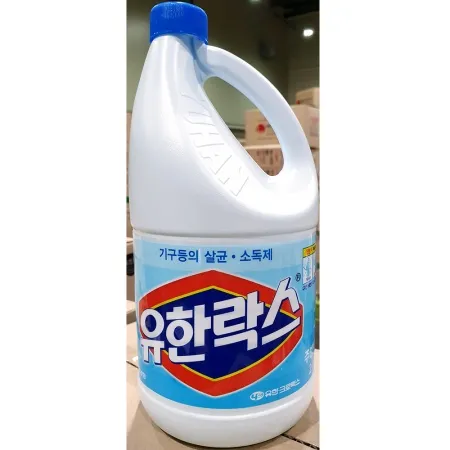 락스(유한 후레쉬 주방용 2L) 업소용 살균 소독 악취 제거 청소 유한락스
