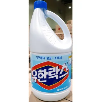 락스(유한 후레쉬 주방용 2L) 업소용 살균 소독 악취 제거 청소 유한락스