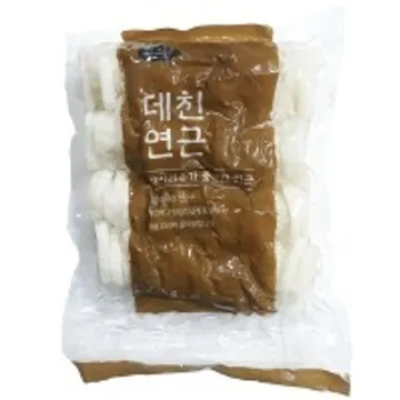 데친 연근채 1kg X10 업소용 삶은 슬라이스 연근