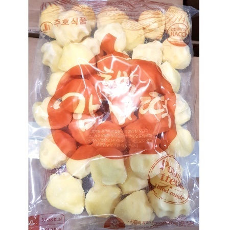 호박감자떡(주호 1.5kg) 업소용 냉동 떡