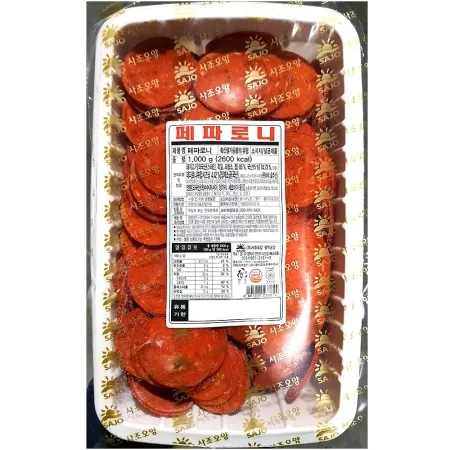 사조 페파로니 1kgX6 페퍼로니 햄 소시지 이미지