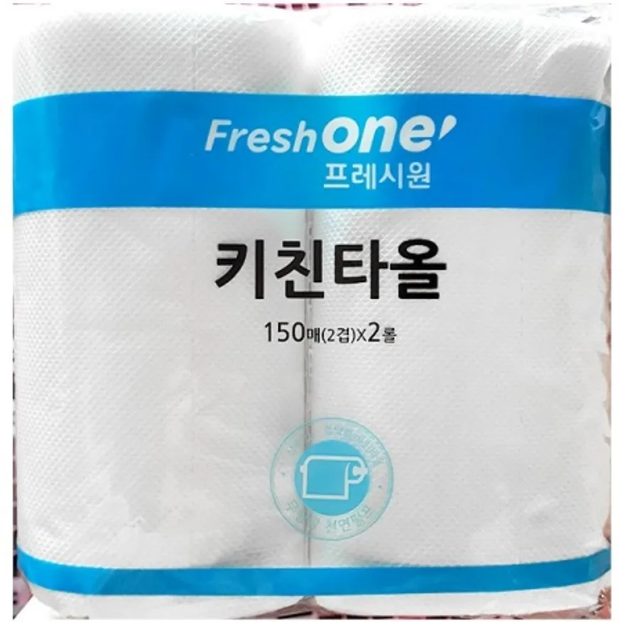 키친타올(FO 150매x2롤) 업소용 주방 종이 수건 타월 이미지