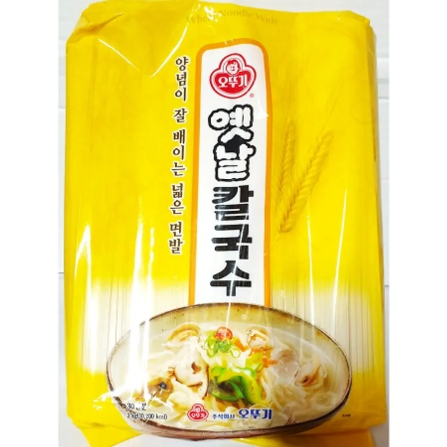 칼국수(옛날국수 오뚜기 3kg) 업소용 말린 건면 이미지