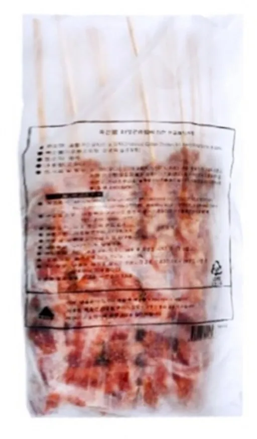 숯불양념 닭다리살 왕 닭꼬치 2.4kg (120gX20개)X4봉 캠핑 음식 꼬지 대왕구이 이미지