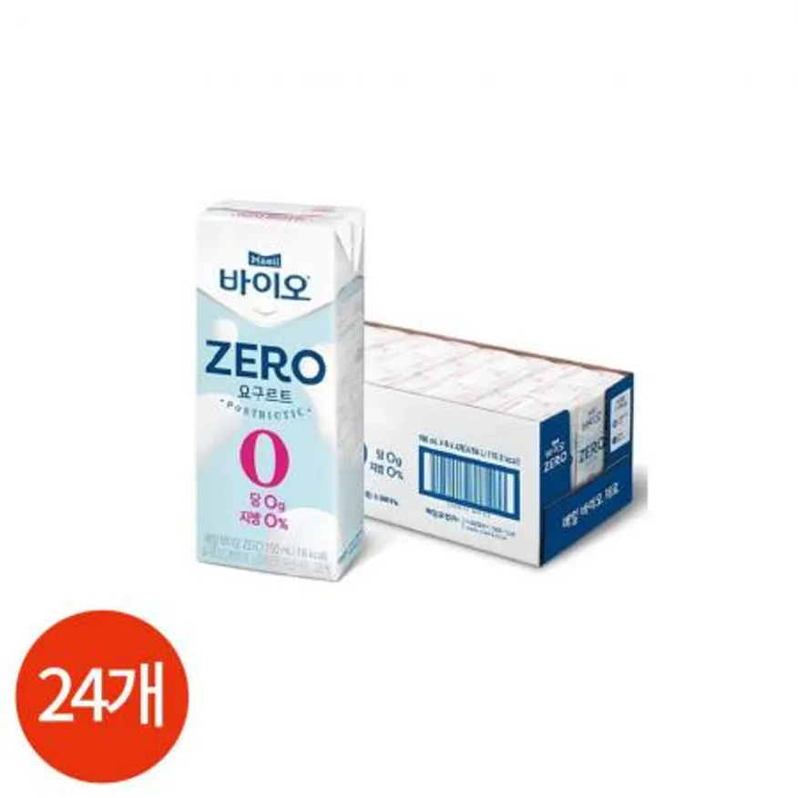 매일 바이오 제로 요구르트 190ml x 24개 업소용 이미지