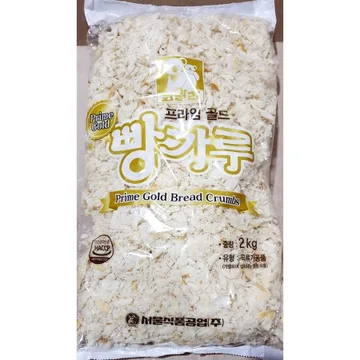 프라임 빵가루(일식용 2kg) 크럼블 튀김빵가루 업소용 돈카츠용