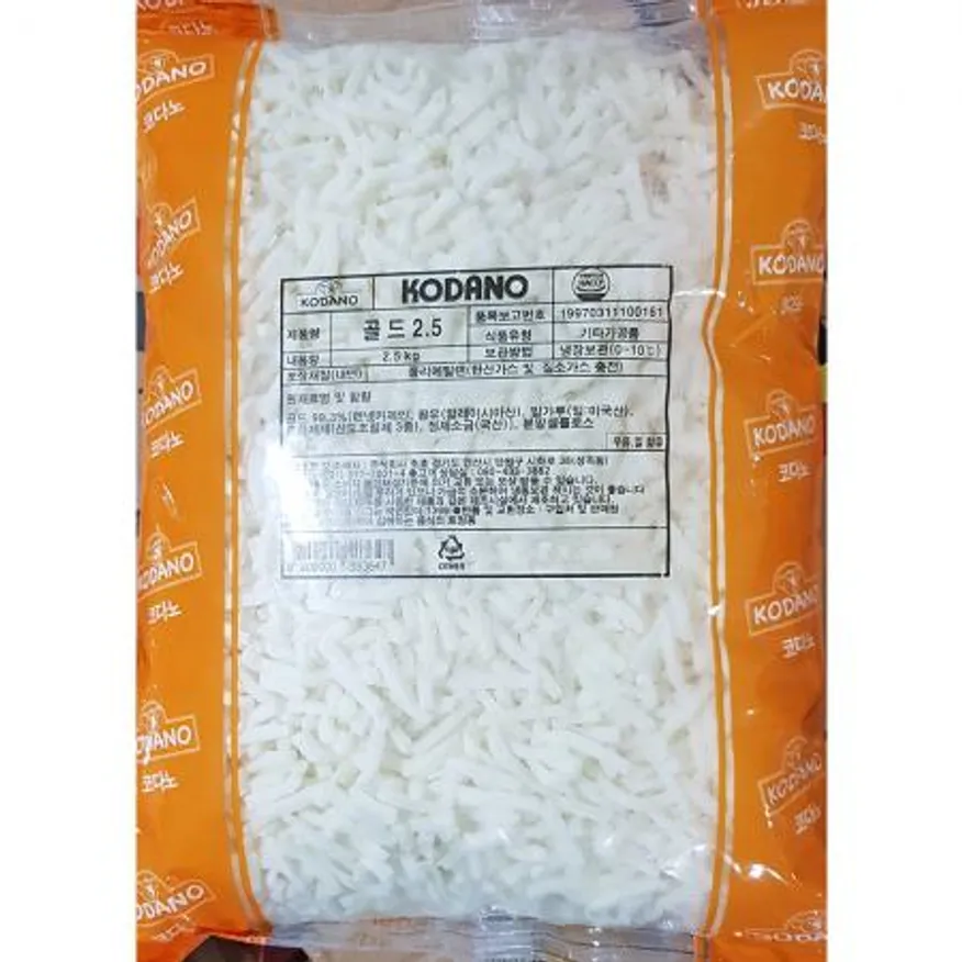 코다노 피자치즈 업소용 치즈 2.5Kg X4 이미지